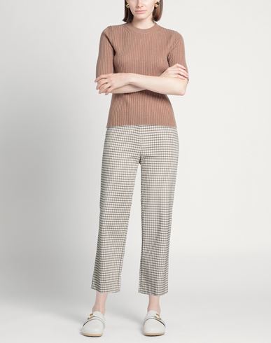 Woman Pants Beige Size 8 Polyamide, Viscose, Polyester, Elastane