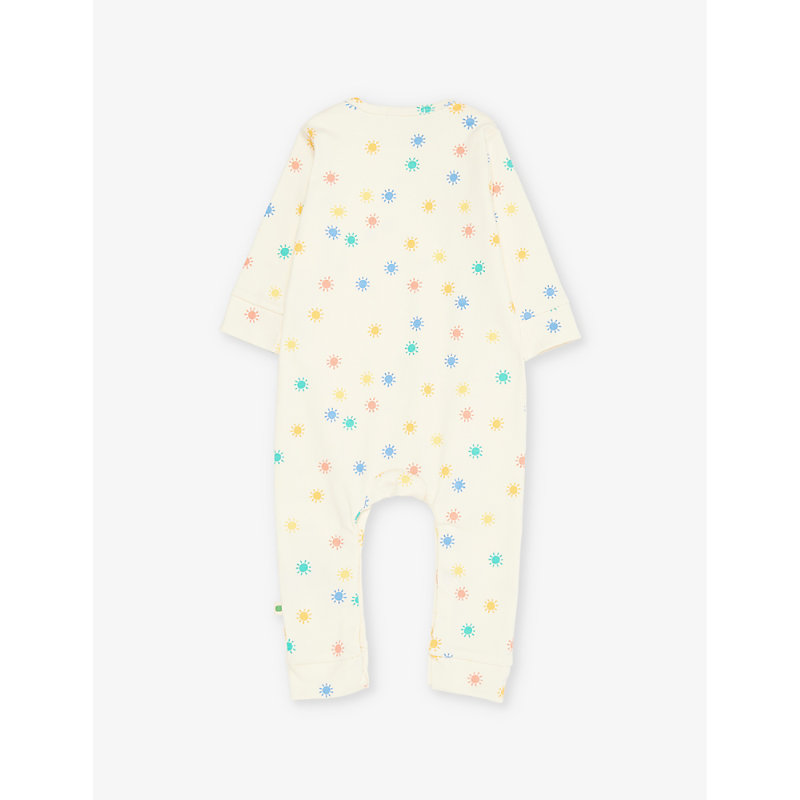 Dreamy Sun-Print Cotton Romper