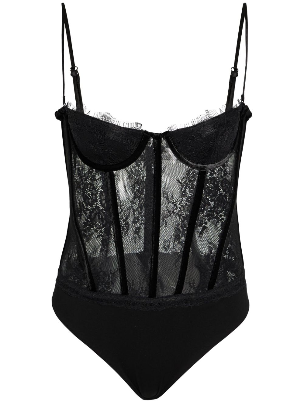 Gisela bodysuit - Black