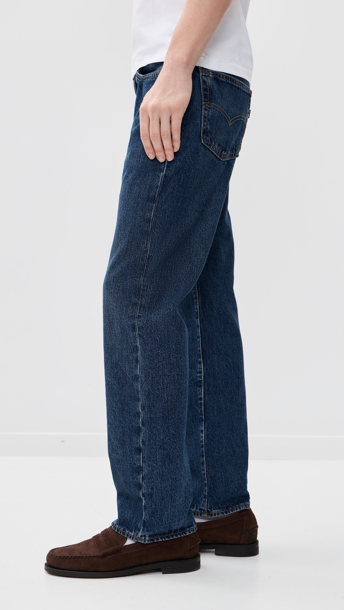 555 Relaxed Straight Jeans CHECK THE SCORE