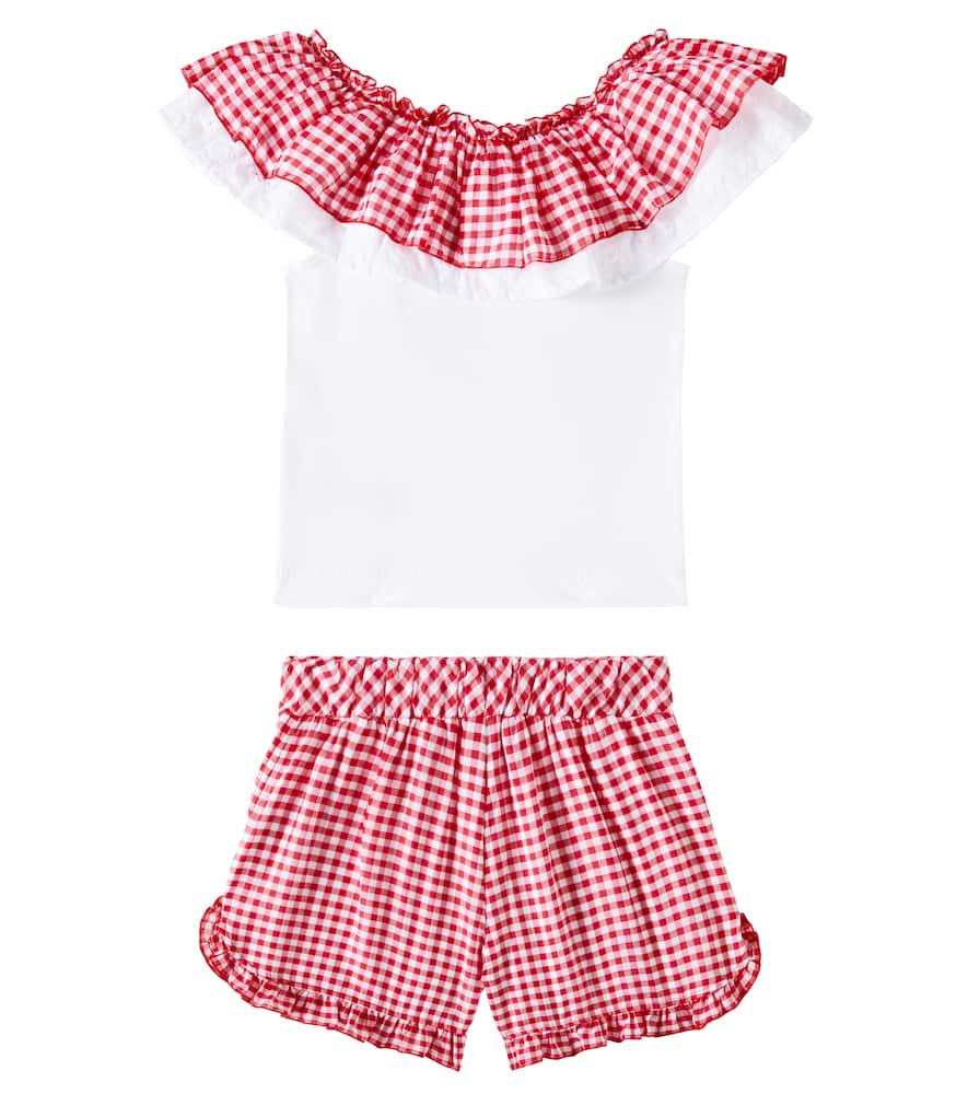 Set aus Top und Shorts