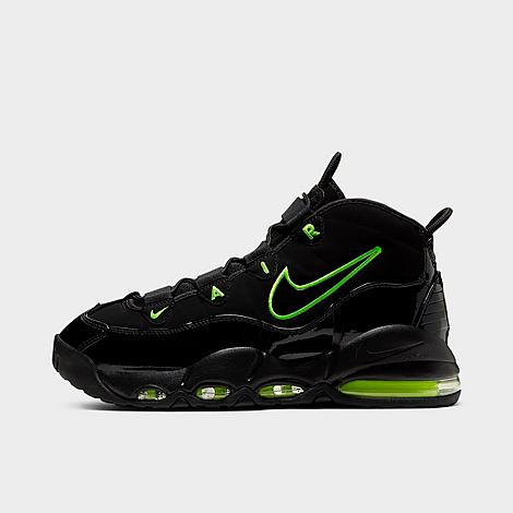 Men's Air Max Uptempo '95 Basketball Shoes in Black/Volt
