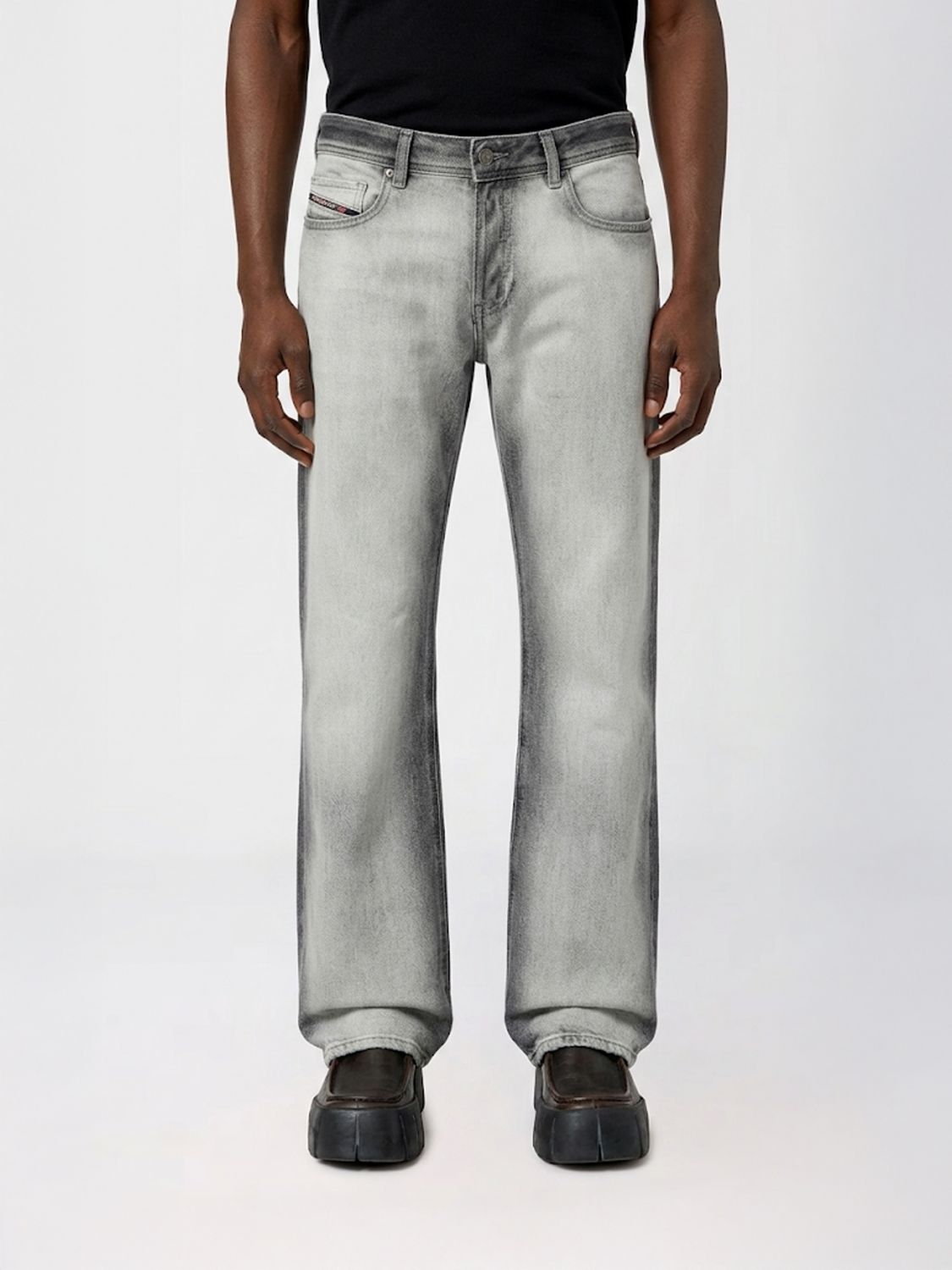 Jeans Men color Grey