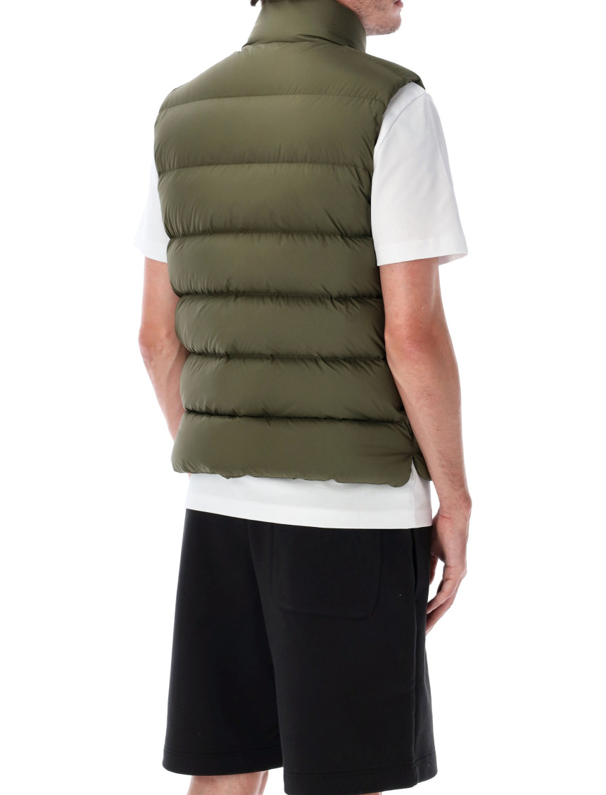 Moncler - high collar padded coat side pocket