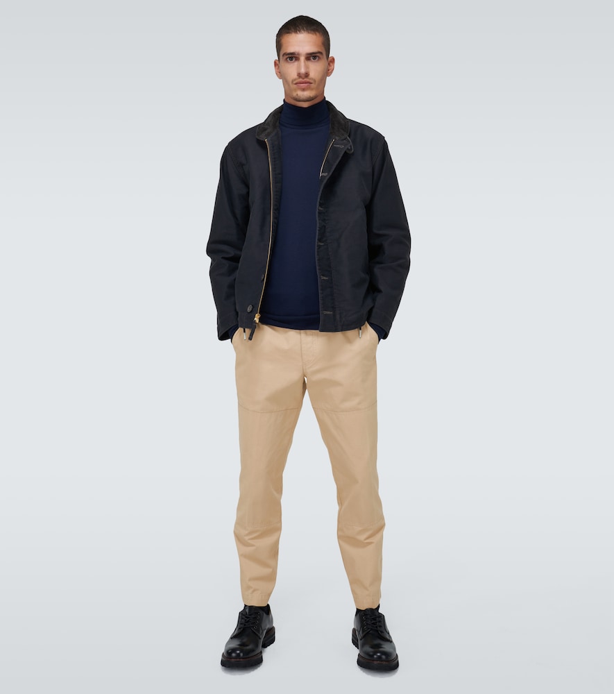 Jungle cloth deck jacket