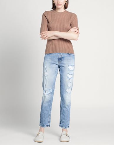 Woman Jeans Blue Size 29 Cotton, Elastane