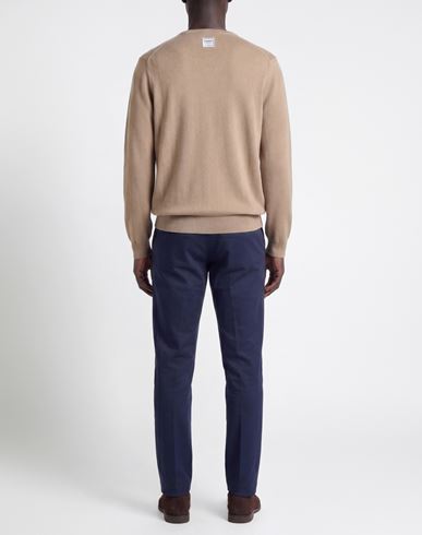 Man Sweater Khaki Size 44 Cashmere
