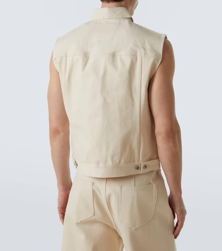 DRKSHDW denim vest