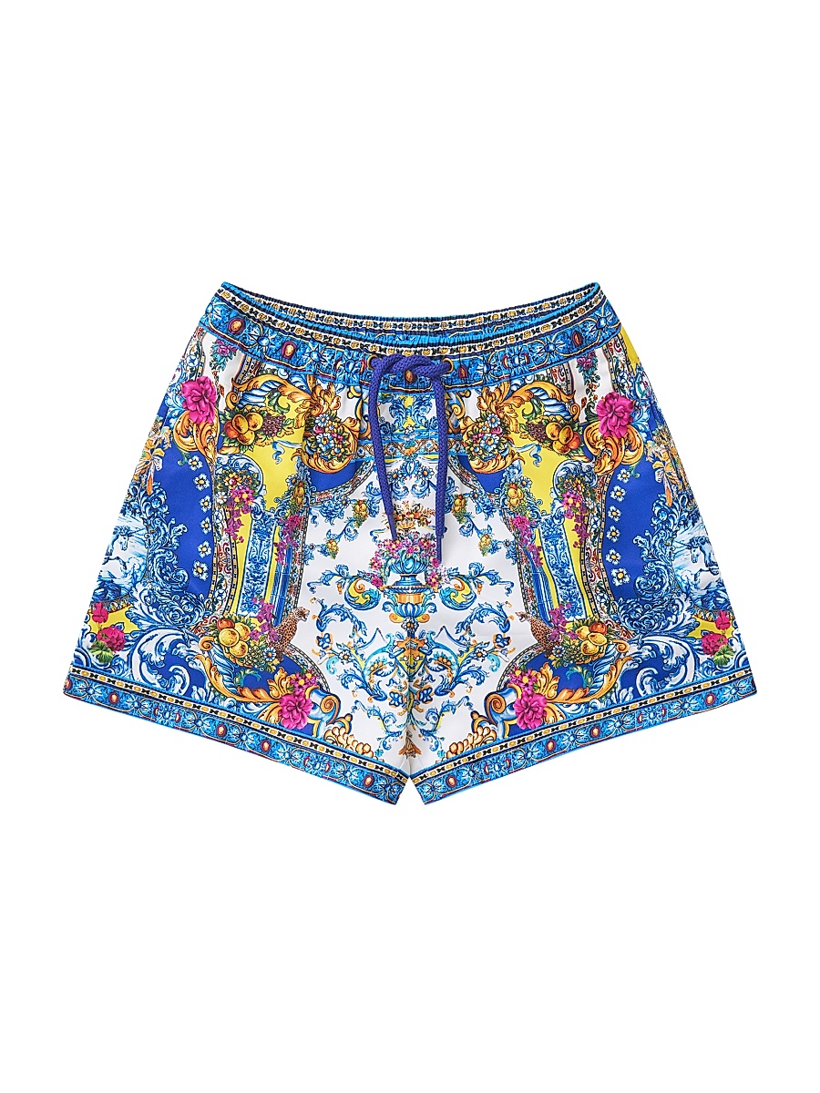 Little Boy's & Boy's Baroque Board Shorts - Espana Nirvana