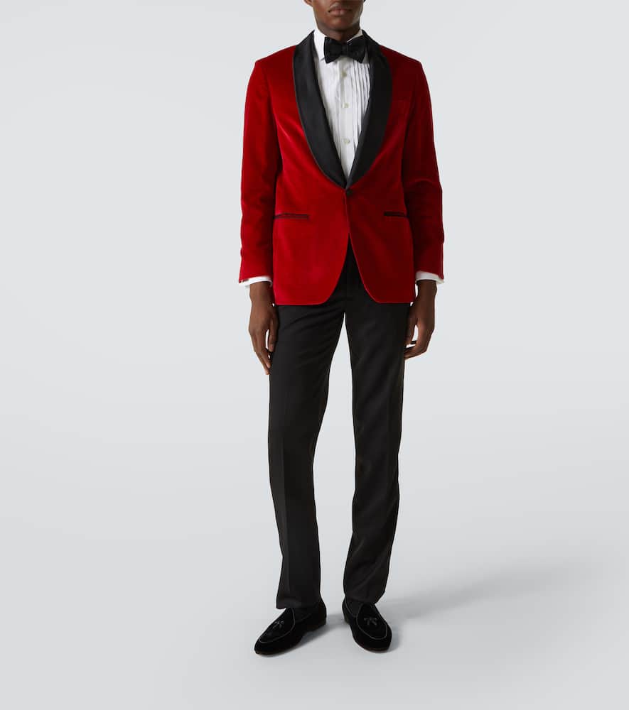 Luca wool tuxedo pants