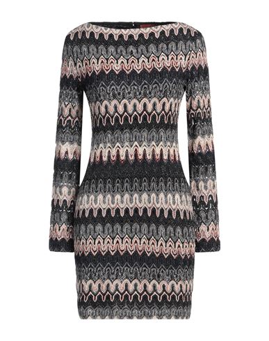 Missoni Woman Mini dress Midnight blue Size 2 Viscose, Polyester, Metallic fiber