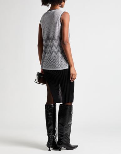 D. exterior Woman Sweater Grey Size S Viscose, Polyester