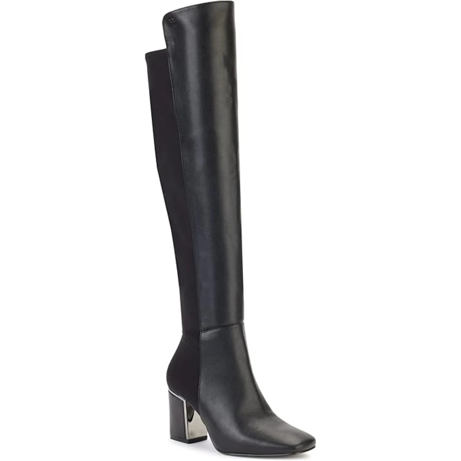 Cilli K3261335 Boots Black Square Toe Over-The-Knee RHS7499