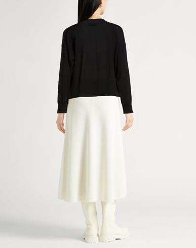 Collezione N_01 Woman Sweater Black Size L Merino Wool