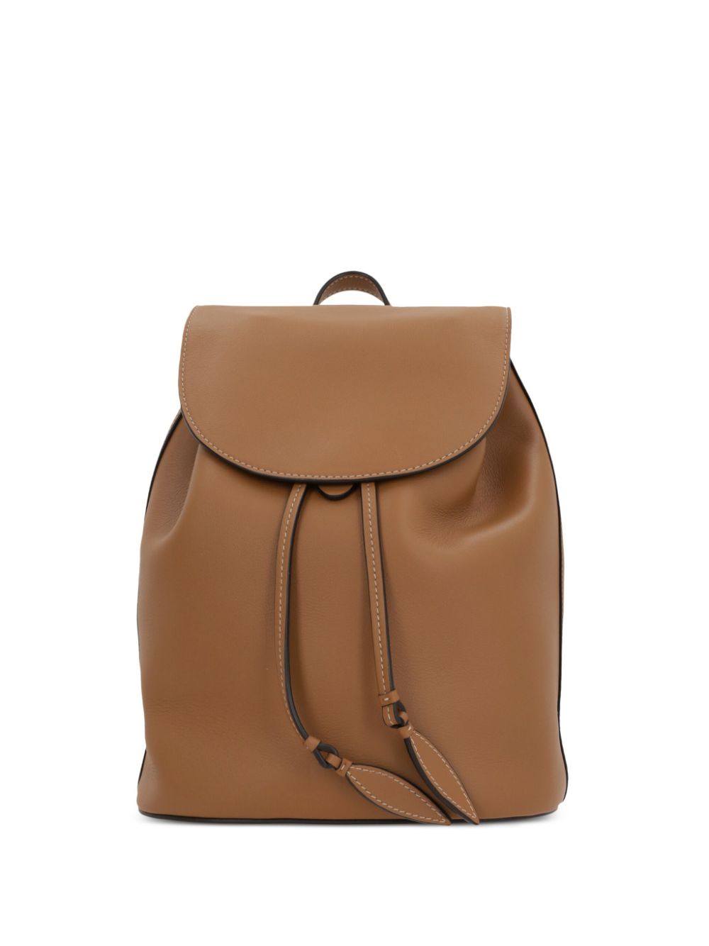 Flap backpack - Brown