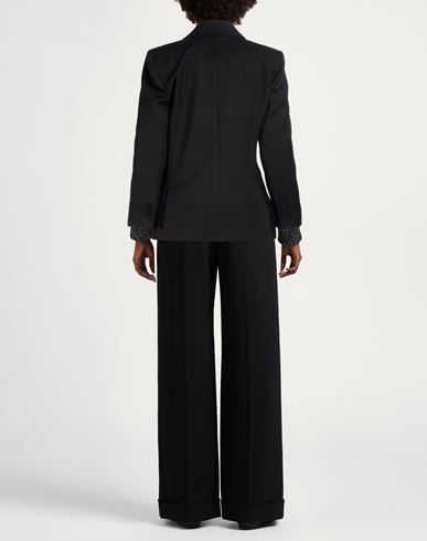 Woman Blazer Black Size 10 Polyester, Viscose, Elastane