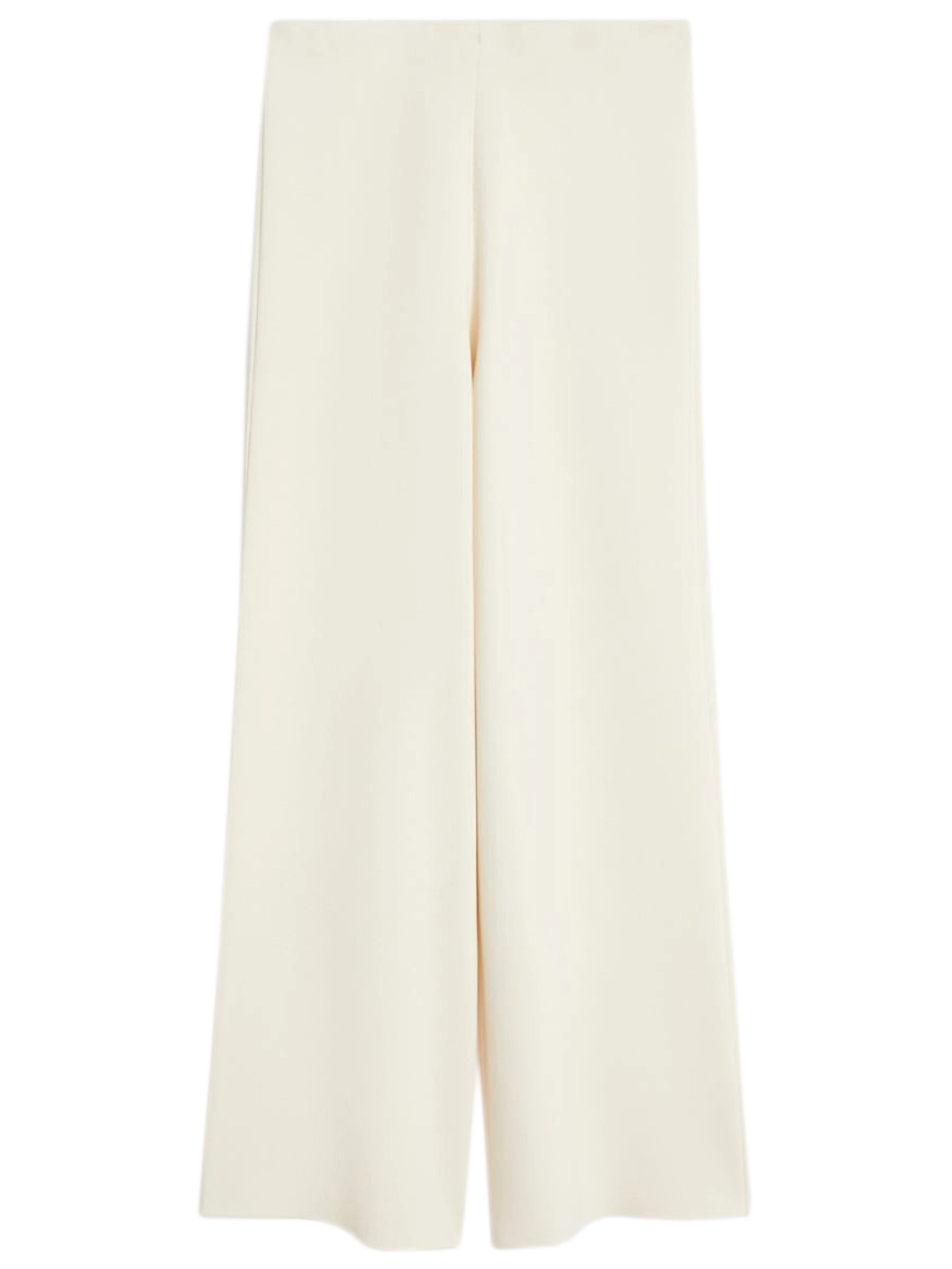 Straight-Cut Trouser with Logo Elasticated Waist and Back Waist Darts