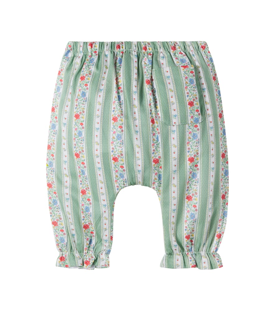 Baby Forna floral linen and cotton pants