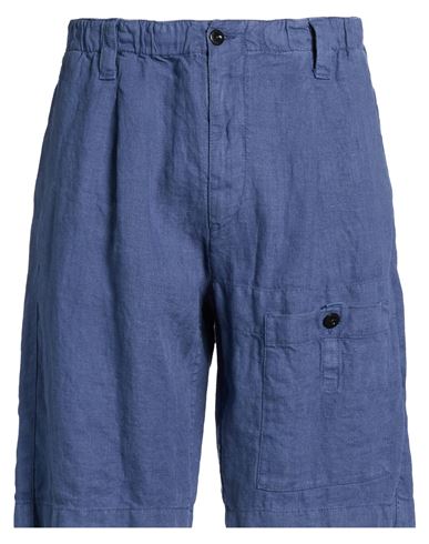 C. p. Company Man Shorts & Bermuda Shorts Slate blue Size 36 Linen