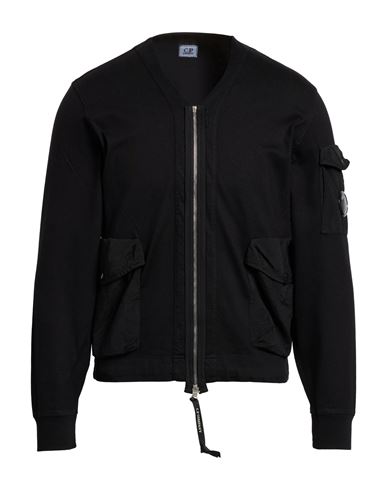 C. p. Company Man Sweatshirt Black Size S Cotton