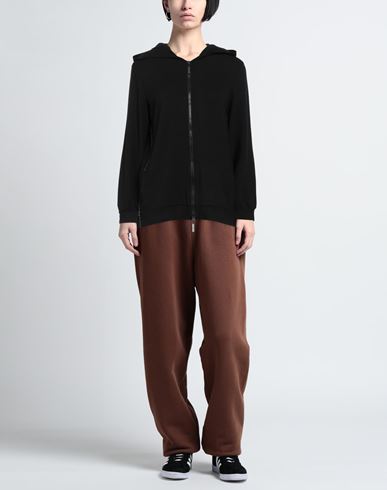 Freddy Woman Sweatshirt Black Size XS Viscose, Elastane, Polyester