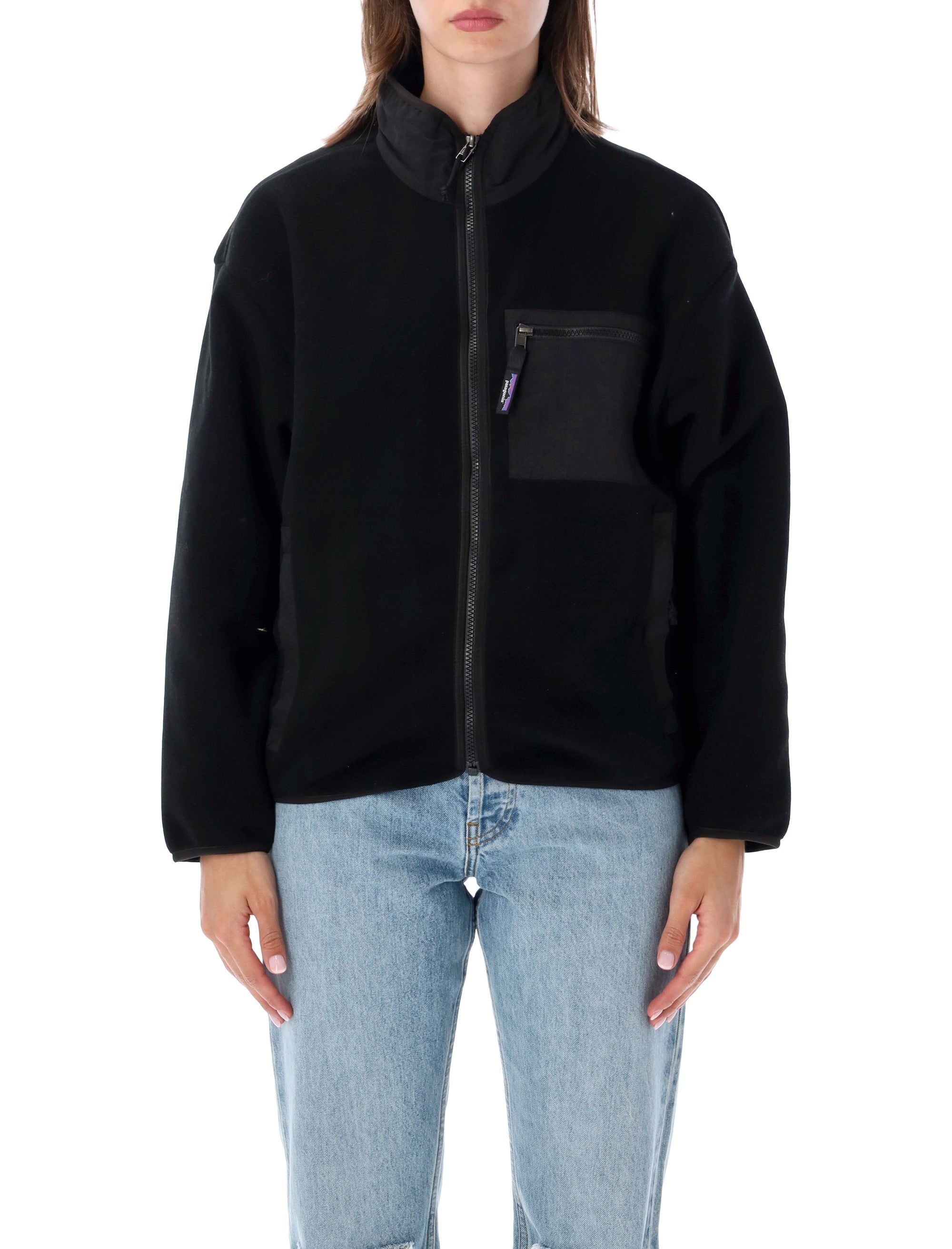 Women's Full-Zip Fleece Jacket with Chest Pocket