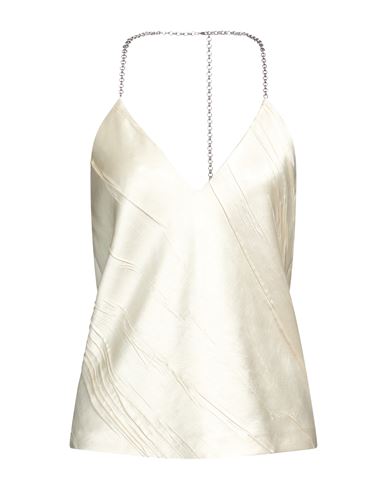 Woman Top Ivory Size 2 Polyester