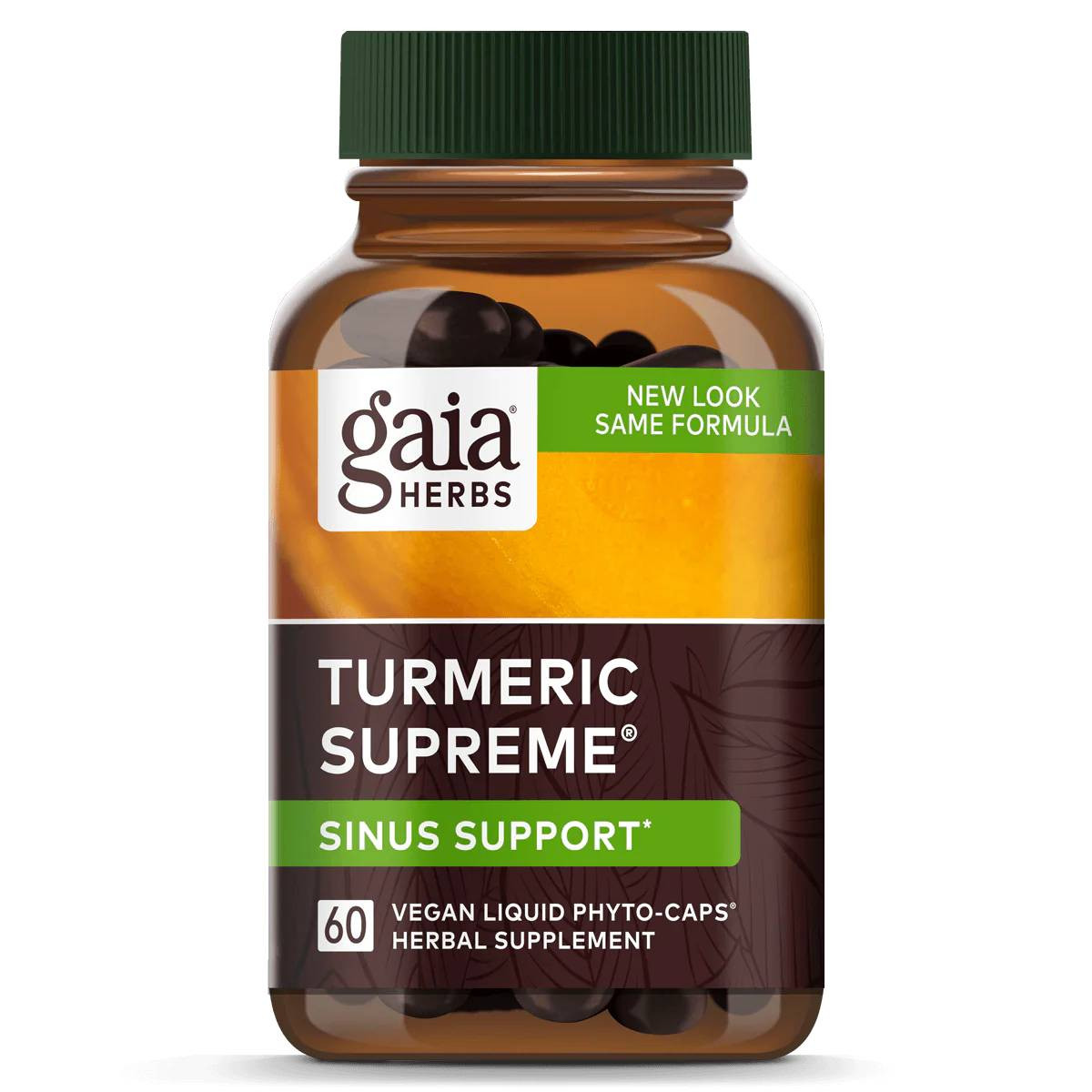 Gaia Herbs Turmeric Supreme Sinus Support - 60 Capsules
