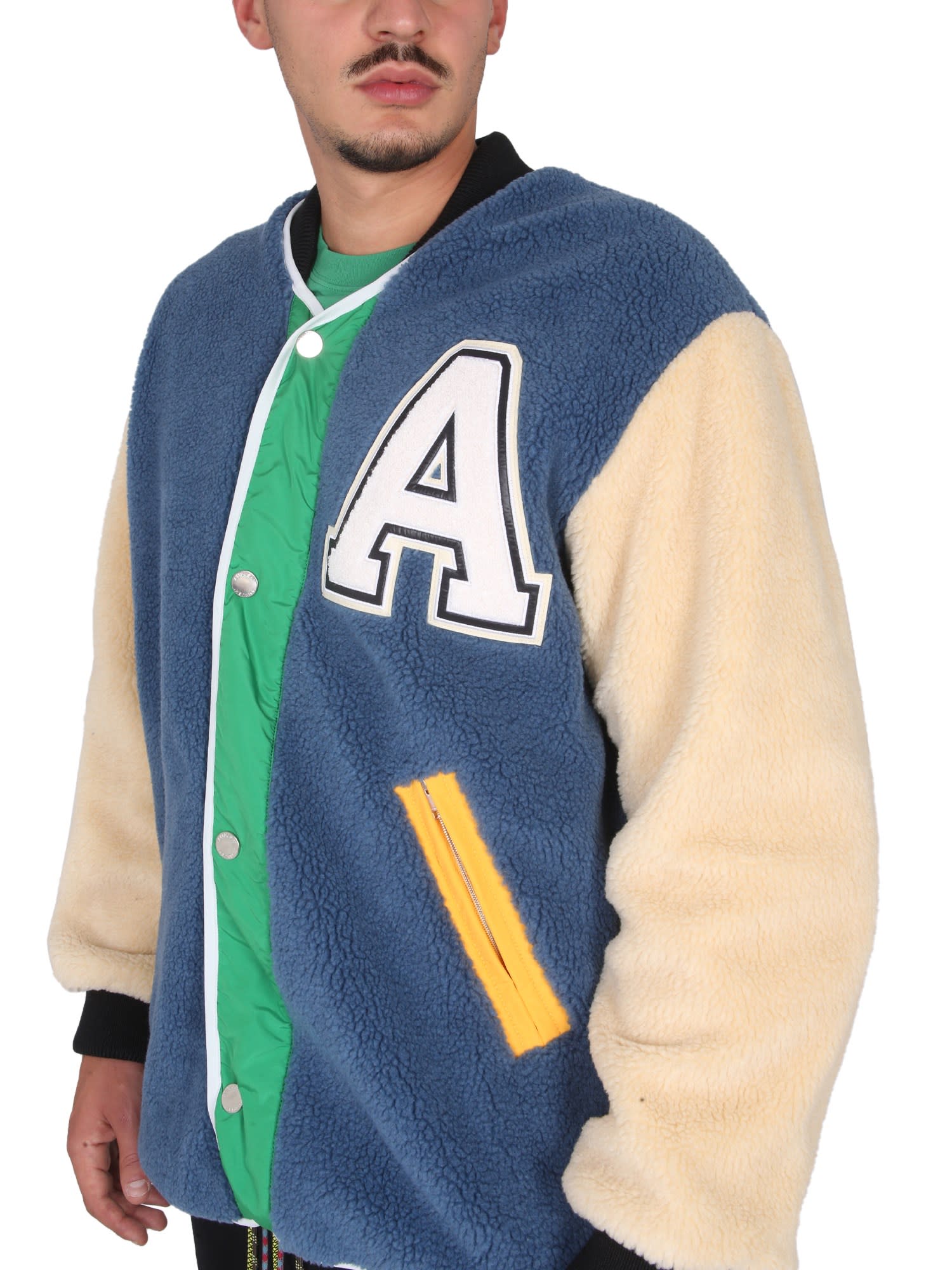 Layered College Jacket