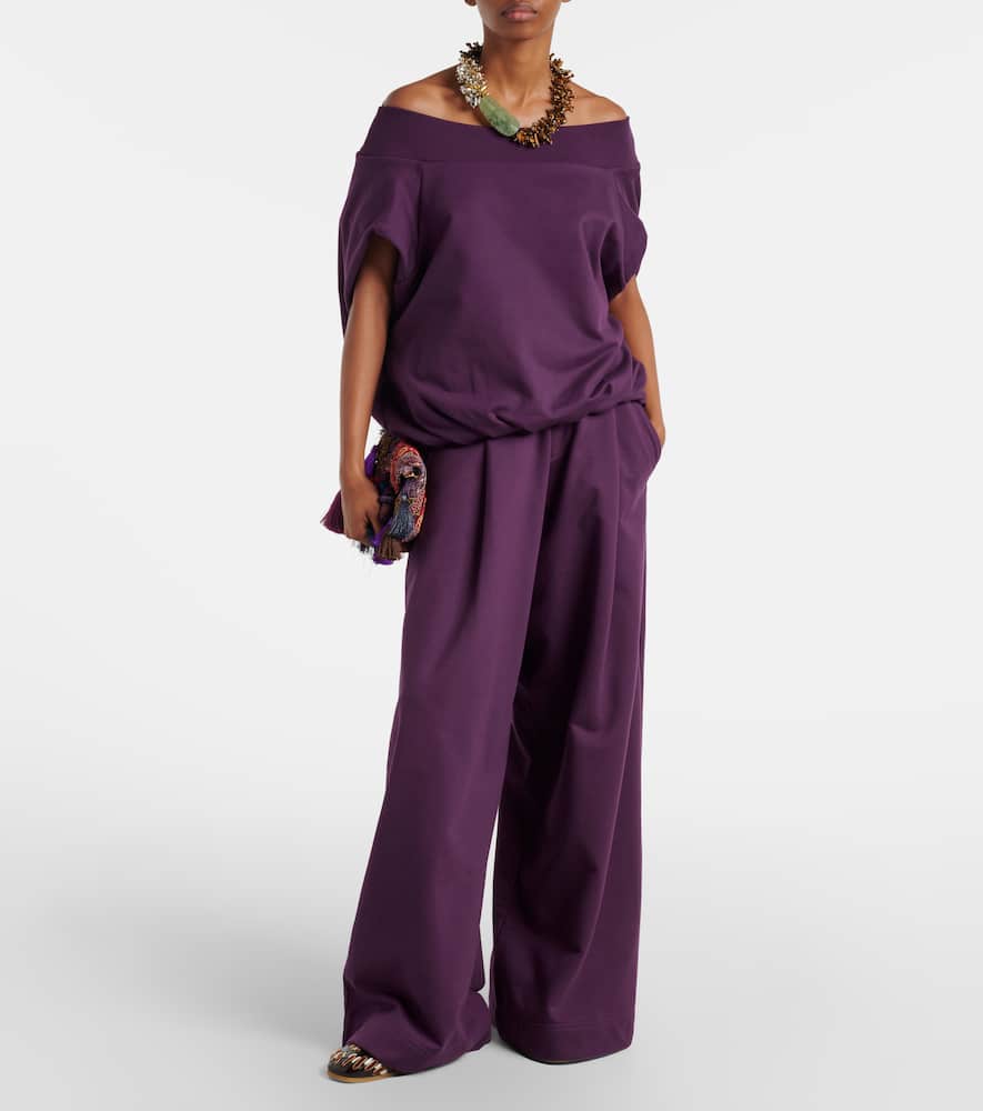 Cotton jersey sweatpants