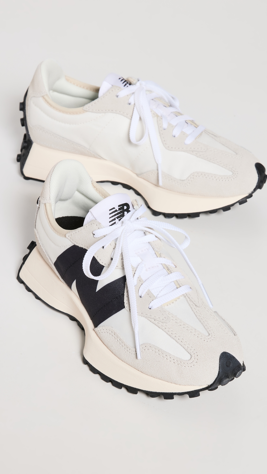 327 Sneakers Sea Salt/White/Black