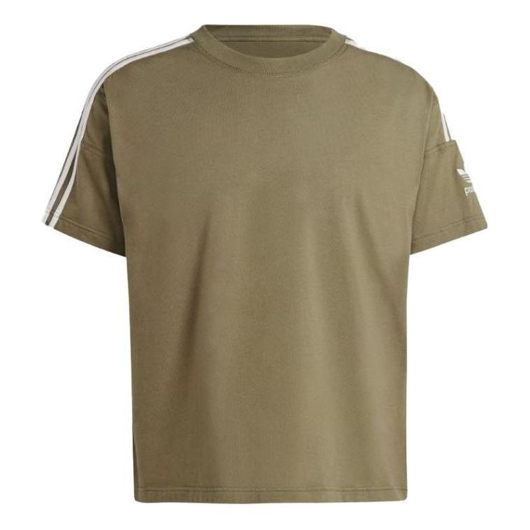 Originals Adicolor Parley T-shirt 'Olive Strata'
