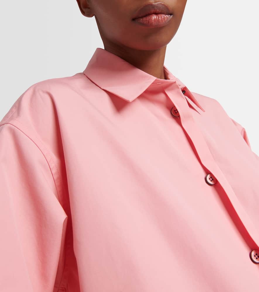 Cotton poplin shirt