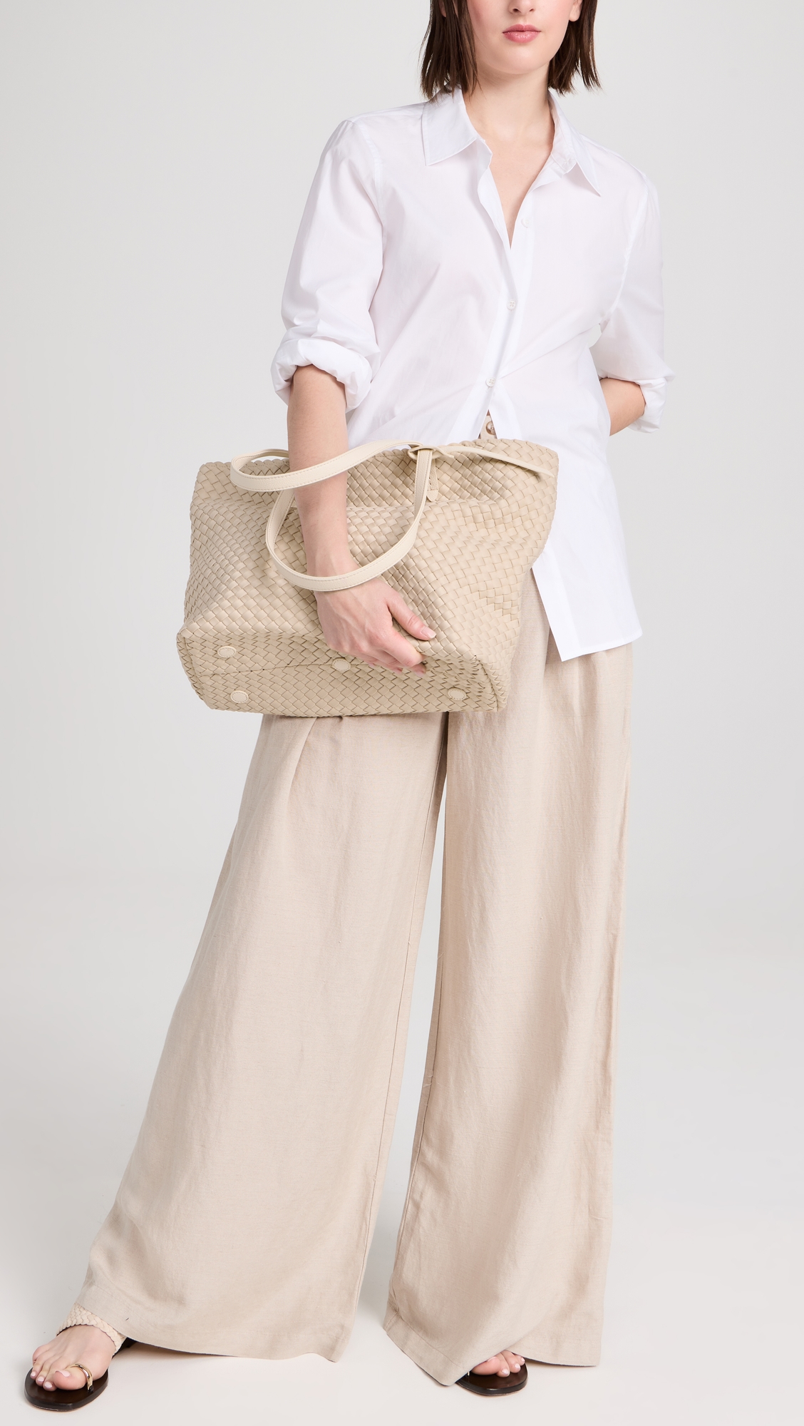 Jet Setter Small Tote Ecru One Size