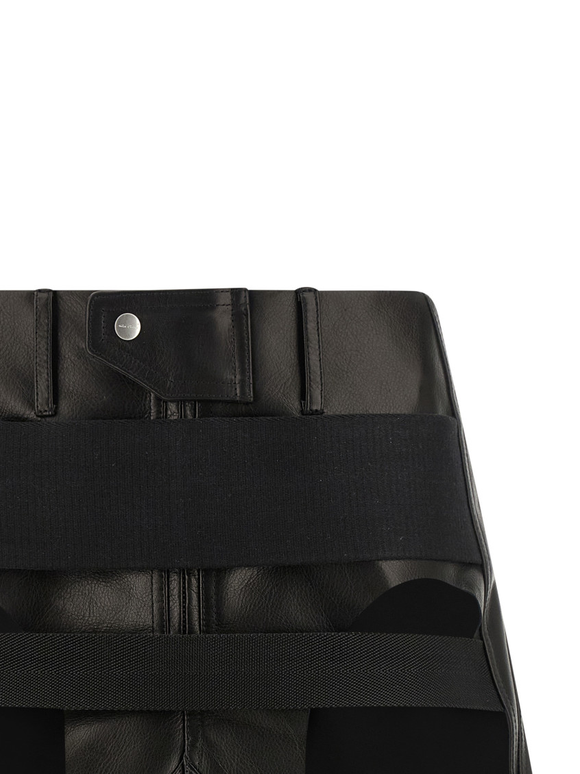 Rick Owens - temple inspired shorts zip pocket detai