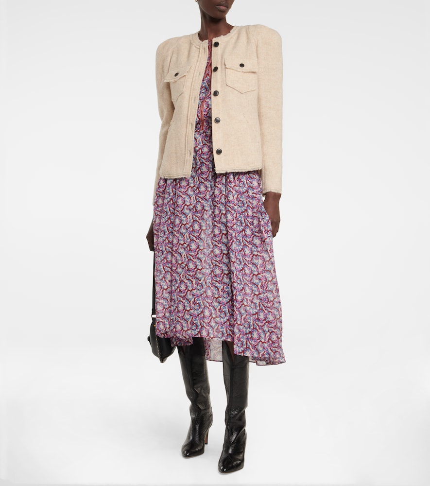Nelly wool-blend jacket