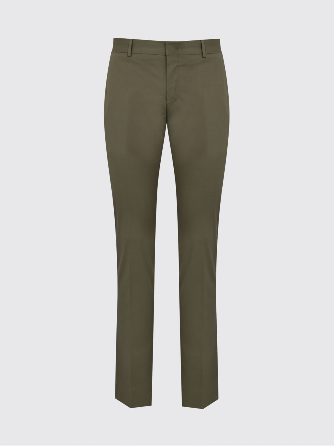 Pants Men color Military