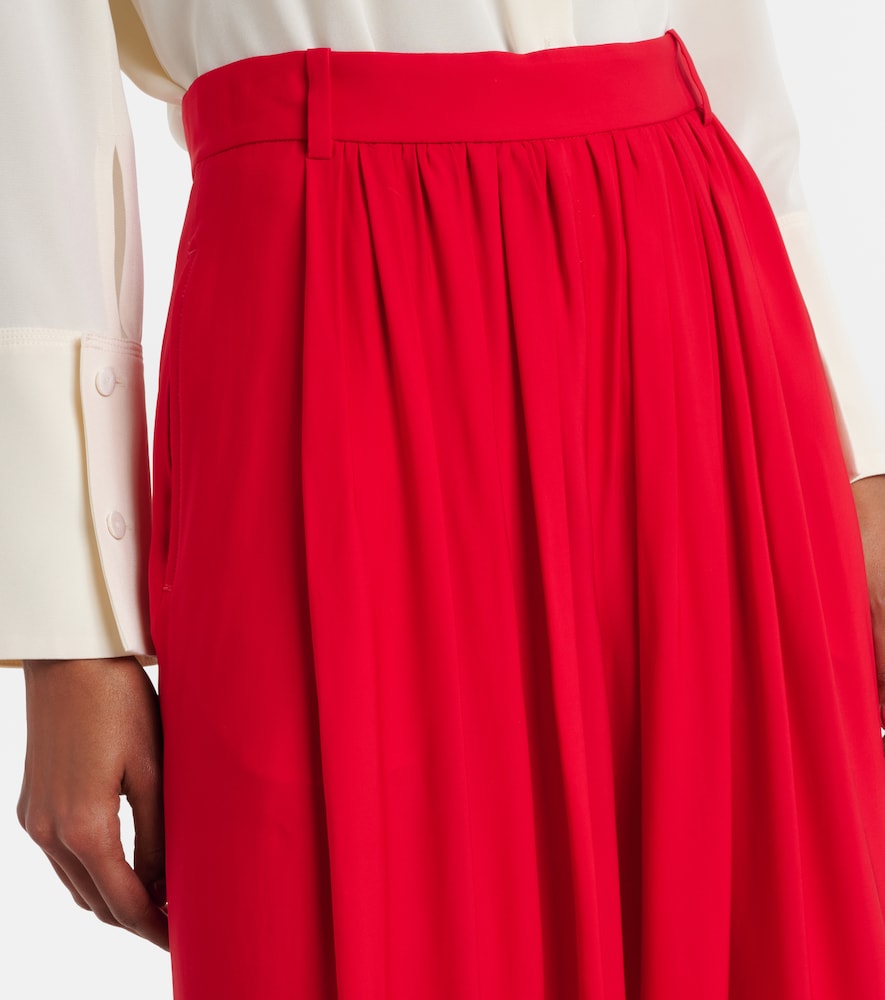 Vannesa pleated palazzo pants