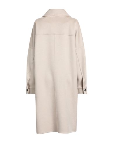Max Mara Atelier Woman Coat Taupe Size 10 Cashmere