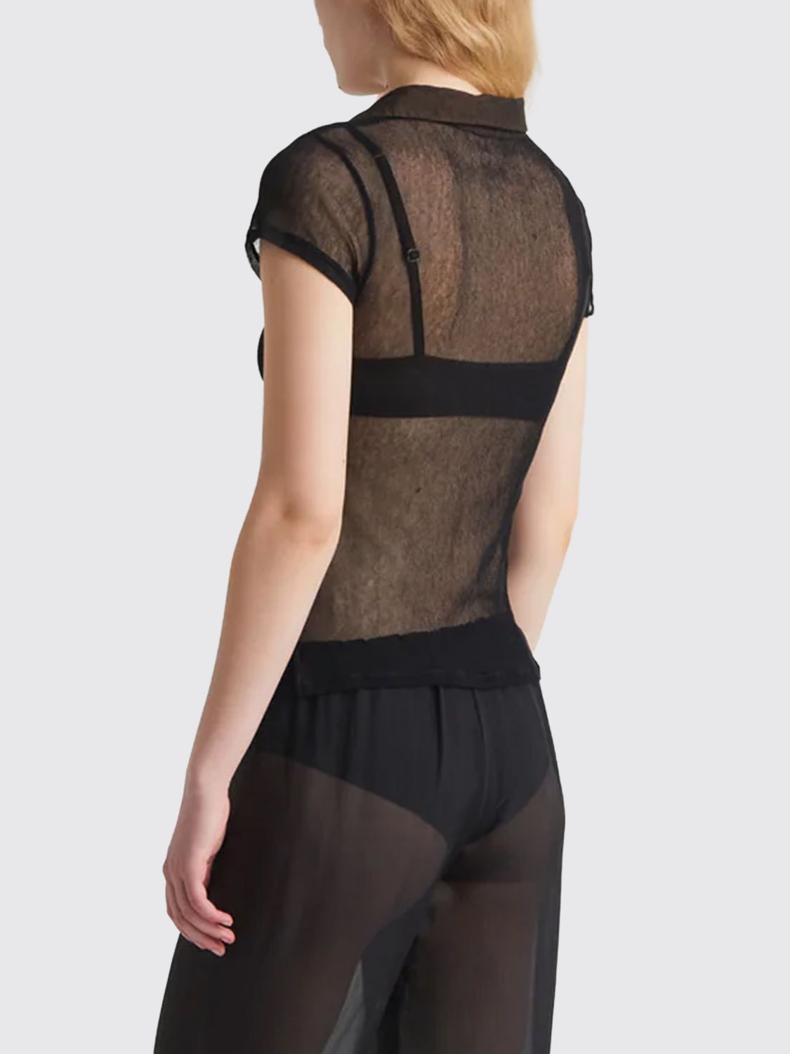 Top Woman color Black