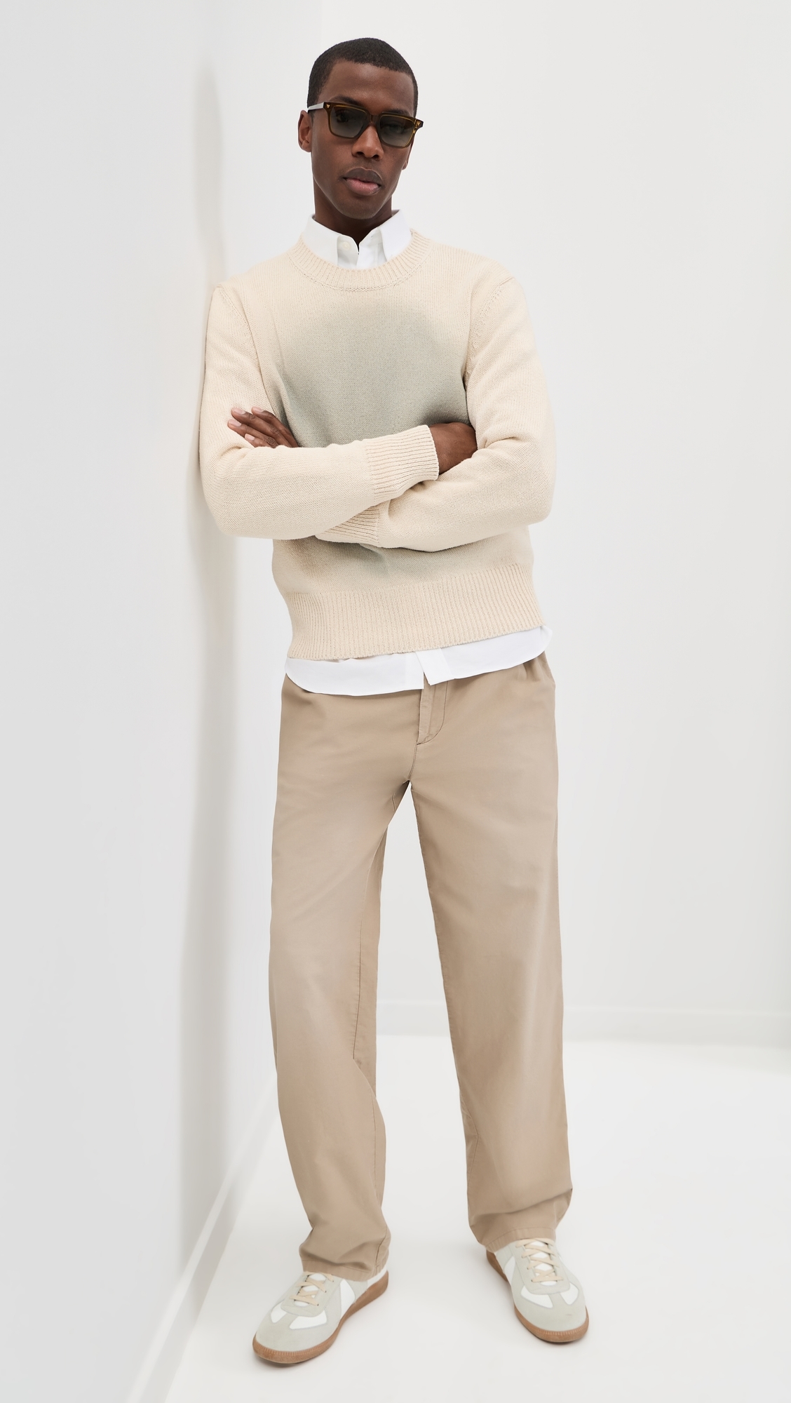 Trousers Beige