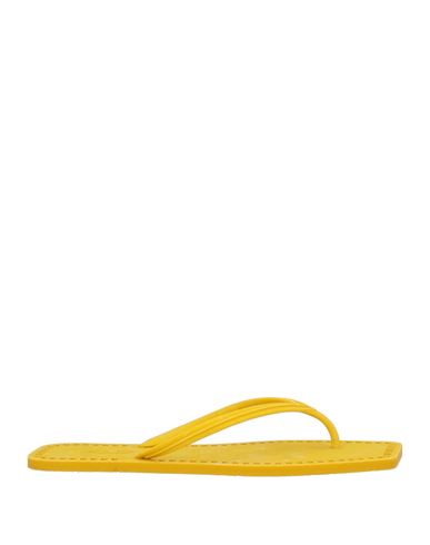Woman Thong sandal Yellow Size 5
