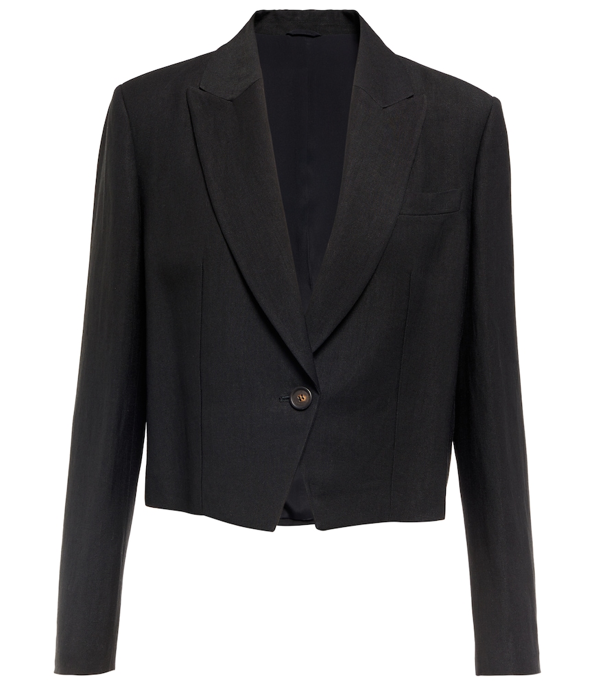 Cropped blazer