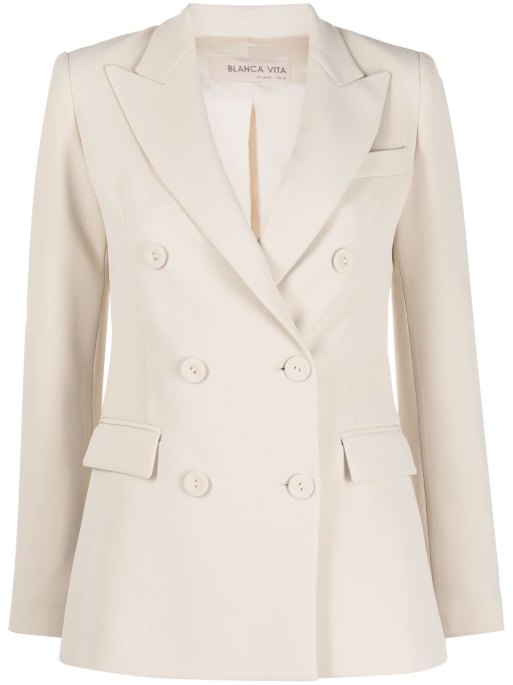 Double-breasted blazer - Black