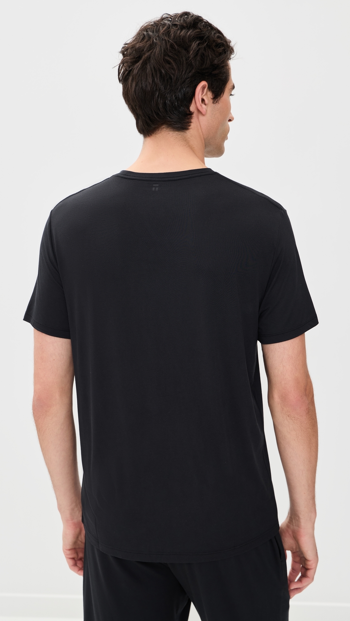 Second Skin Sleep Pocket Tee Black