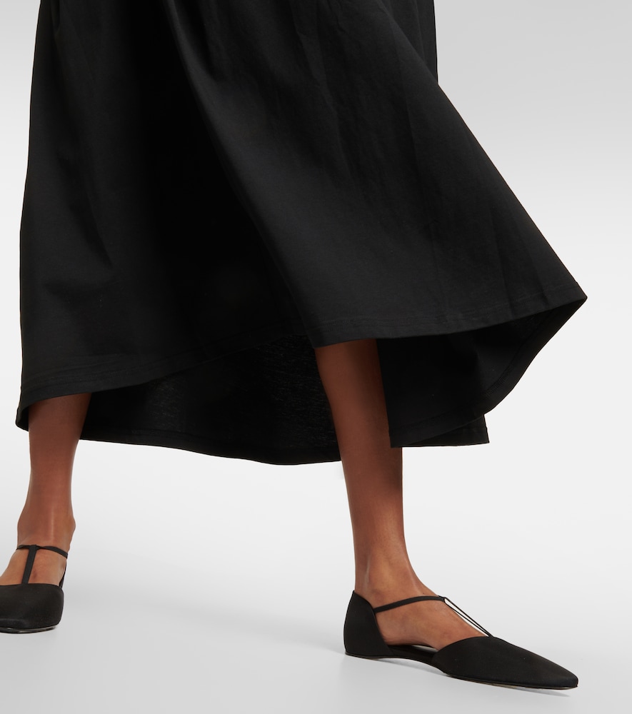 Cotton midi dress