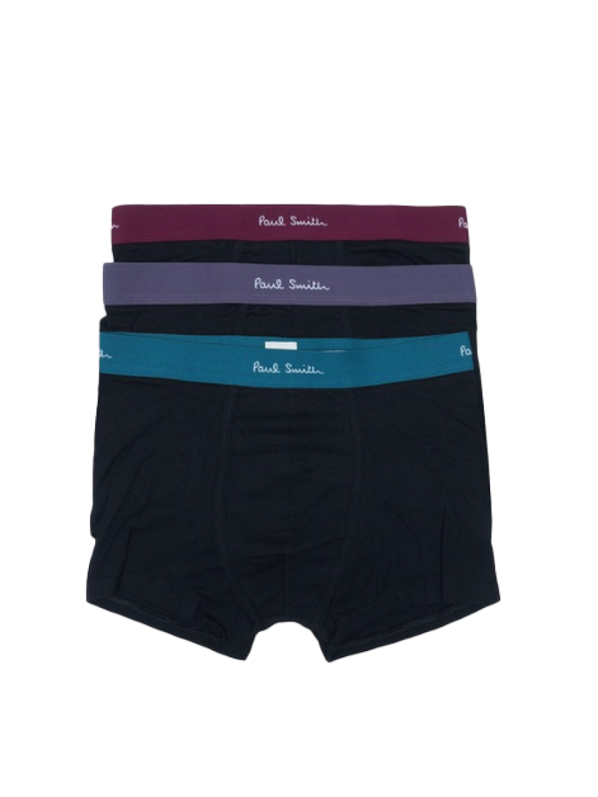 Black Logo-print Briefs Pack Of Three