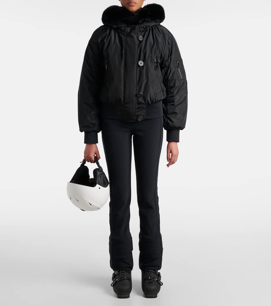 Jeanne faux fur-trimmed ski jacket