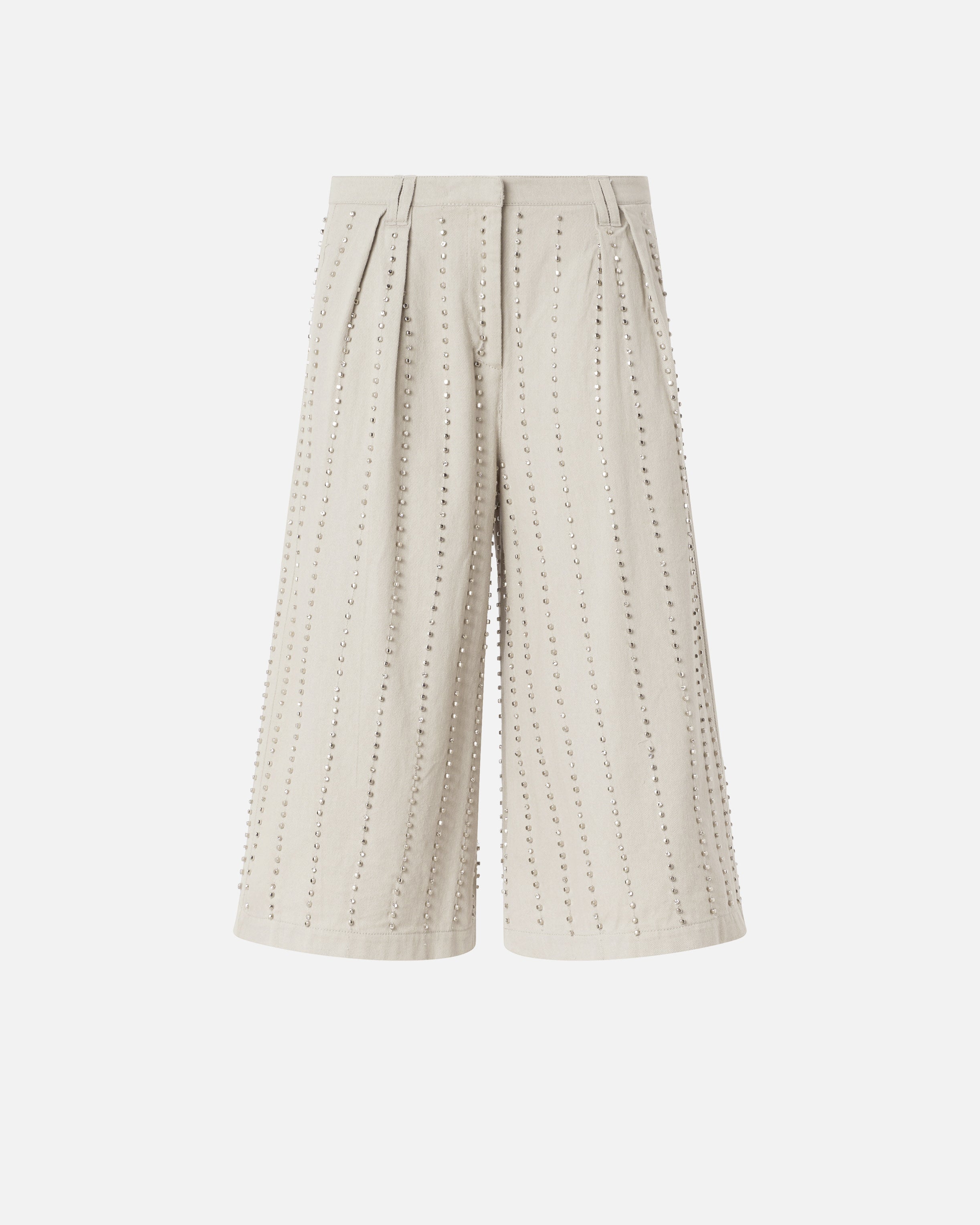 Bermuda shorts with jewel stripes