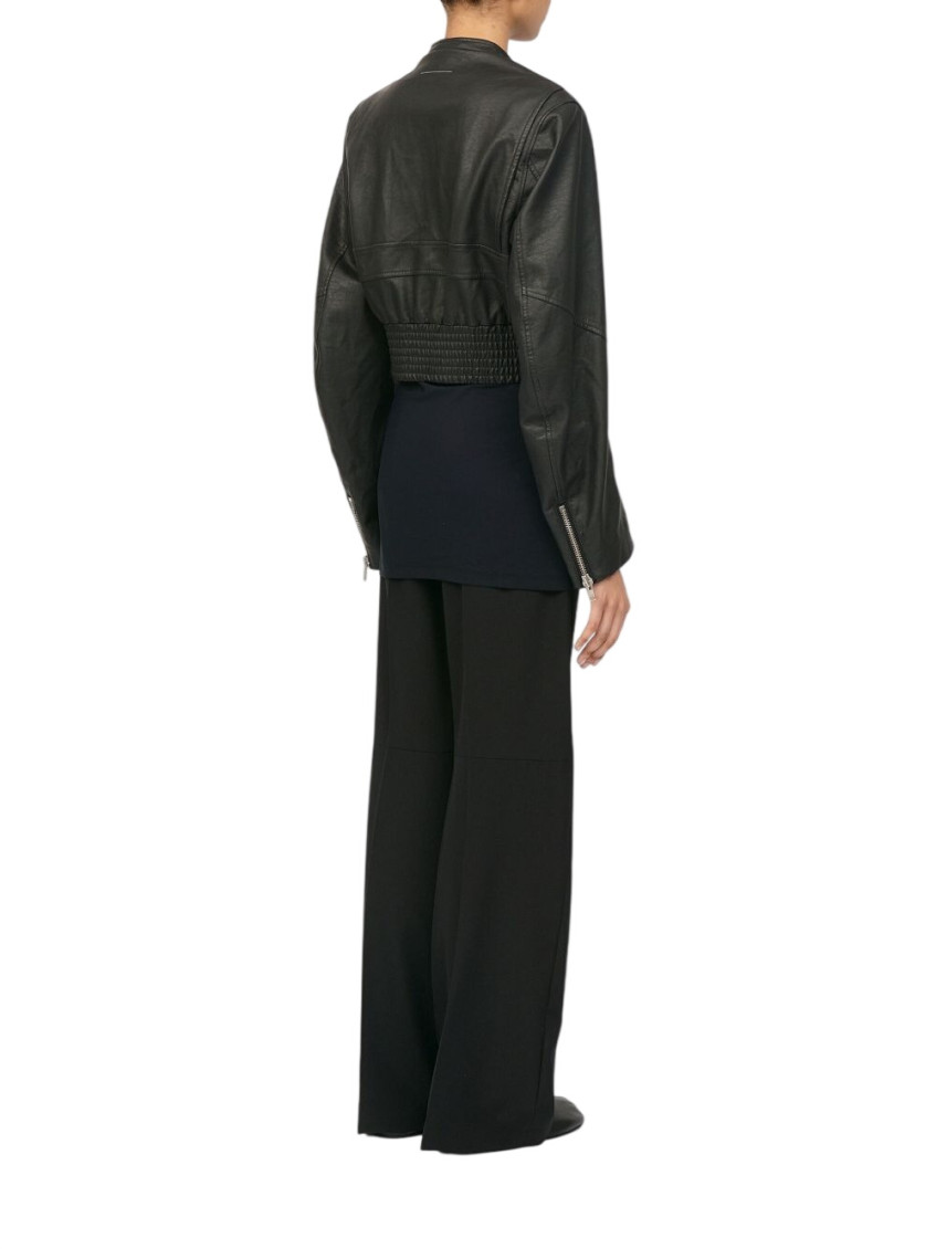 Eco-Leather Bomber